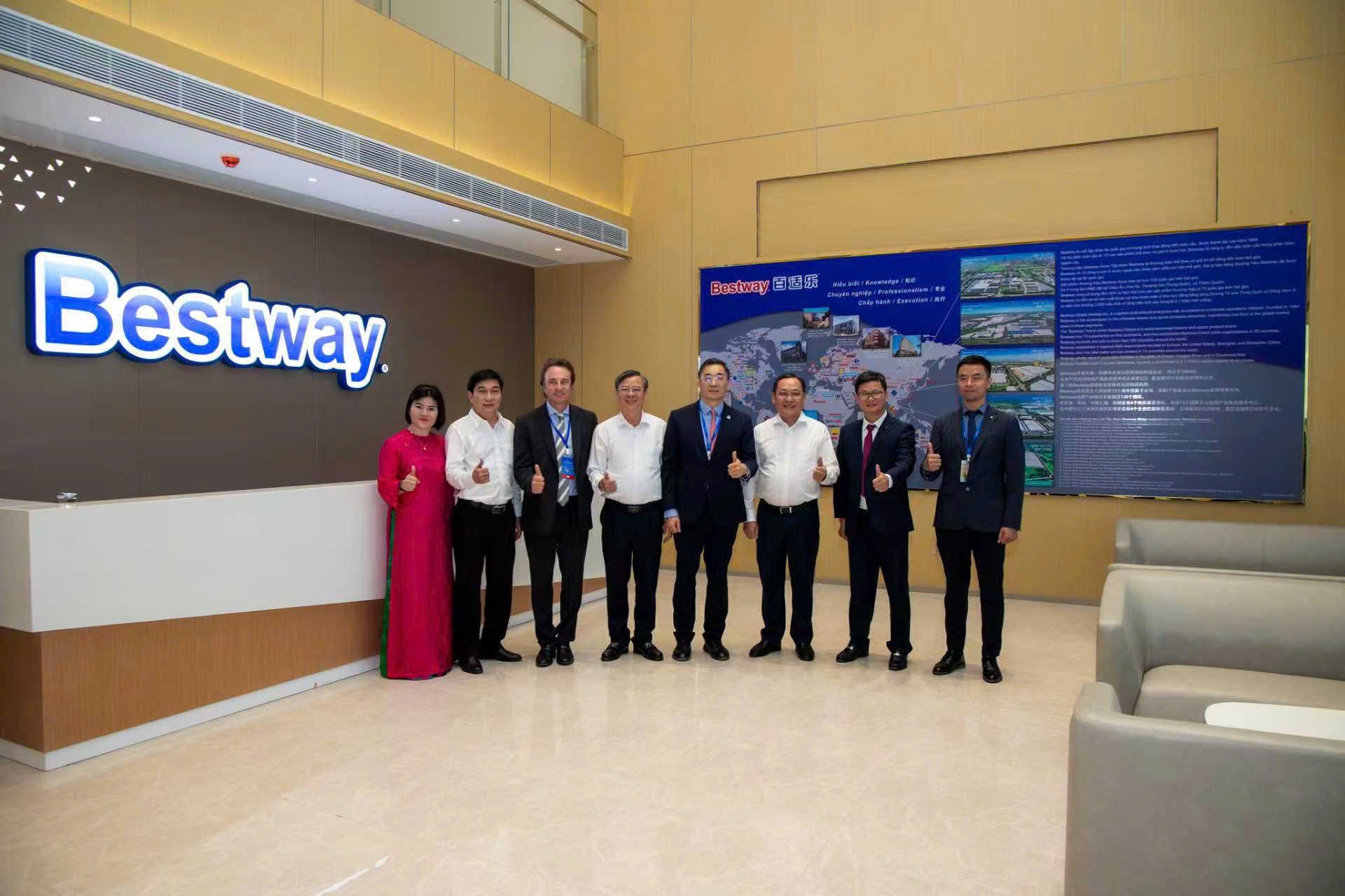 Tập đoàn Bestway khai trương giai đoạn 1 dự án Công ty TNHH Công nghệ Thể thao Bestway Cần Thơ