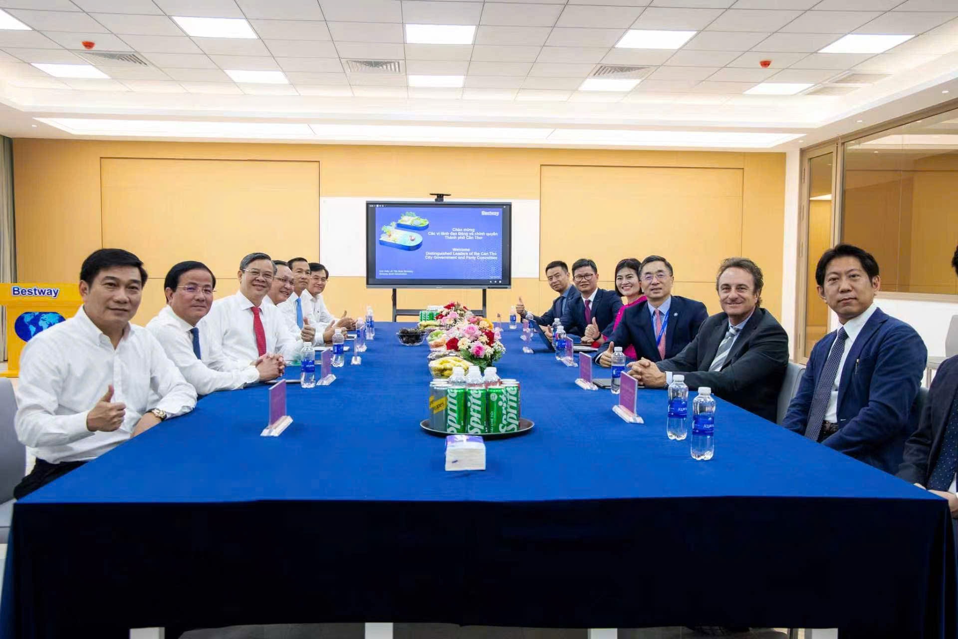 Tập đoàn Bestway khai trương giai đoạn 1 dự án Công ty TNHH Công nghệ Thể thao Bestway Cần Thơ