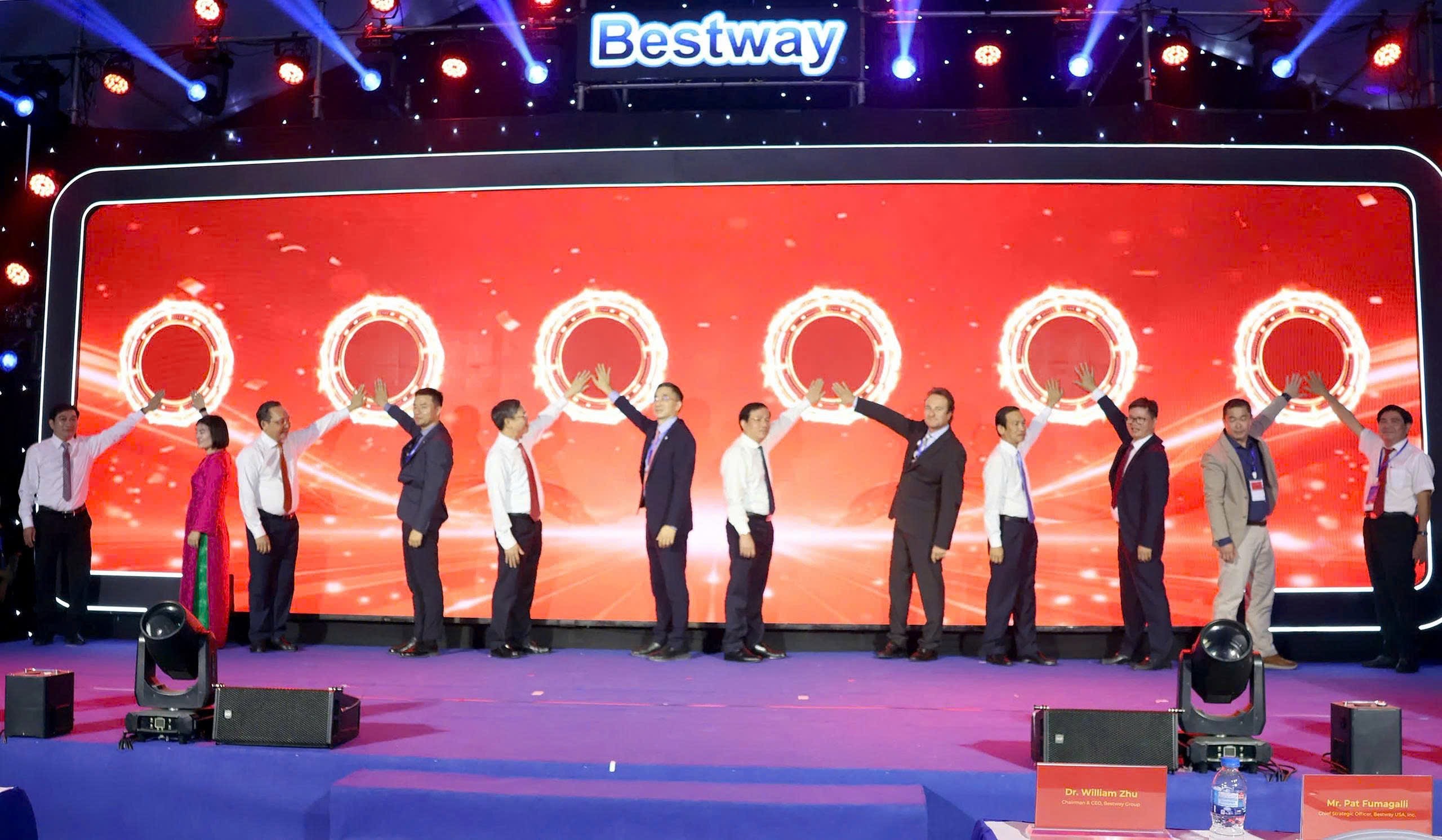 Tập đoàn Bestway khai trương giai đoạn 1 dự án Công ty TNHH Công nghệ Thể thao Bestway Cần Thơ