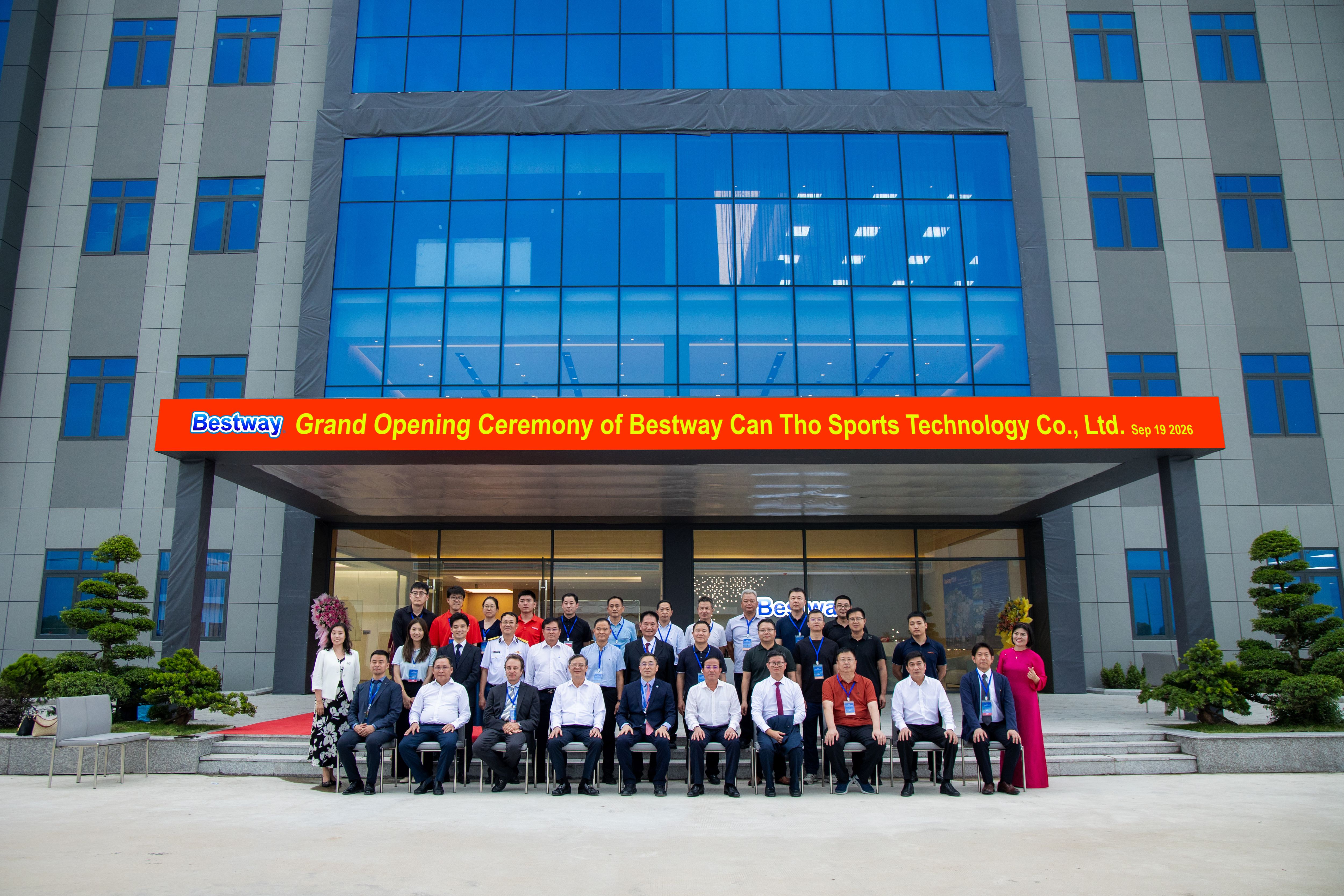 Tập đoàn Bestway khai trương giai đoạn 1 dự án Công ty TNHH Công nghệ Thể thao Bestway Cần Thơ