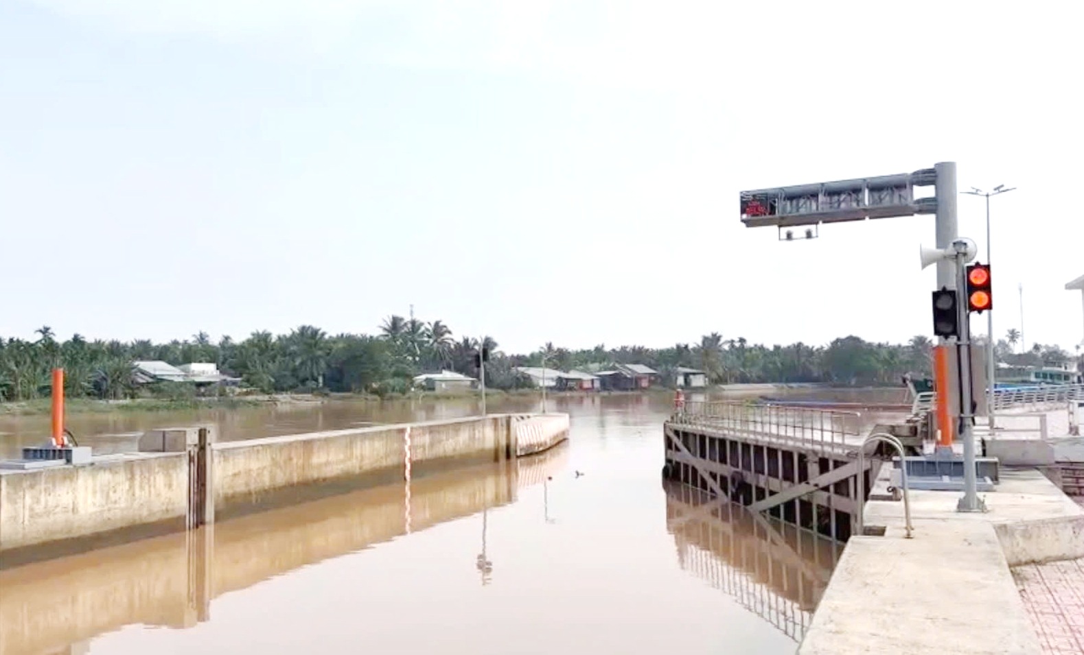 Cống âu Rạch Mọp: “Lá chắn” bảo vệ gần 20.000ha đất nông nghiệp