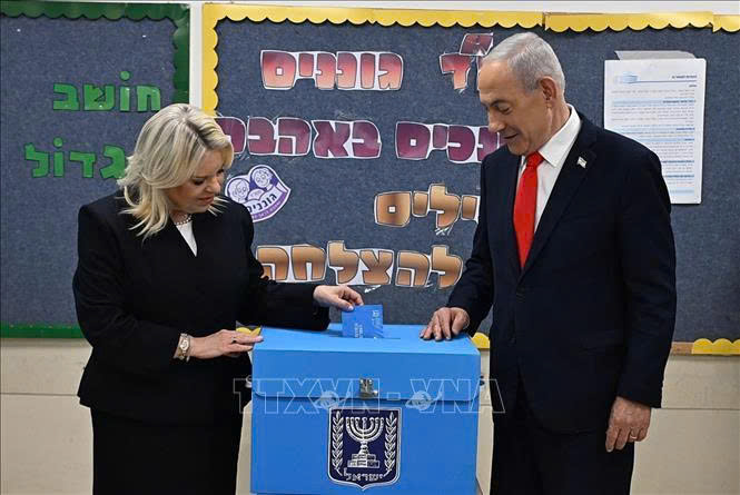 Bầu cử Quốc hội Israel: Phe đối lập dẫn trước, chưa đủ ghế thành lập chính phủ